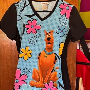 Scooby-Doo Tooniforms Woman’s Scrub Top